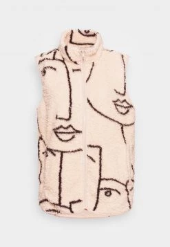 Monki Damen Weste - Beige Dusty Light -Monki Verkäufe 2022 a7963f9ecbcd460a8714bf8a662ffa1e