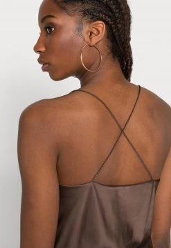 Monki Damen Top - Mole Dark Brun -Monki Verkäufe 2022 a8808b86c2db4750a8619abab71a7146