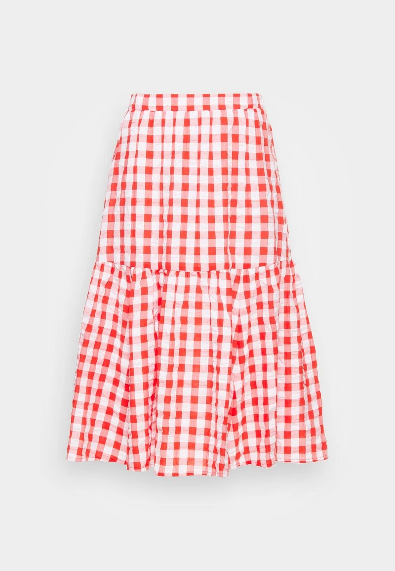 Monki Damen A-Linien-Rock - Big Gingham 4 Monki Damen A-Linien-Rock - Big Gingham – Bild 4