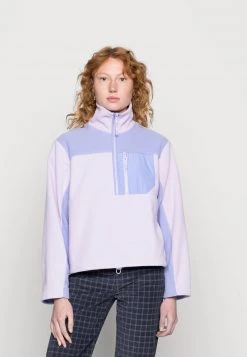 Monki Fleecepullover - Purple | Damen