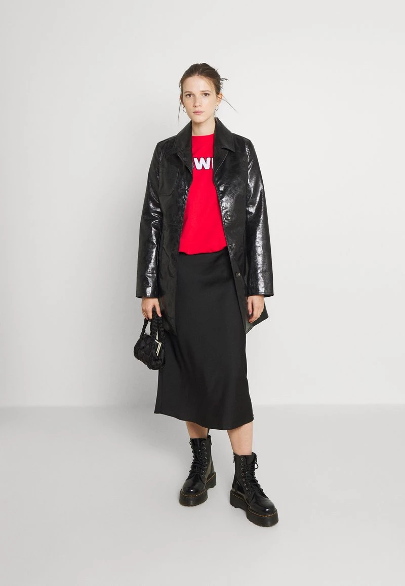 Monki Sweatshirt - Red | Damen 2 Monki Sweatshirt - Red | Damen – Bild 2