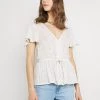 Monki Damen Bluse - White