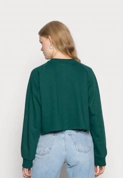 Monki Sweatshirt - Dark Green | Damen -Monki Verkäufe 2022 ac28dc5f8fed4572b9aaf51644223585
