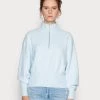 Monki Damen Strickpullover - Blue