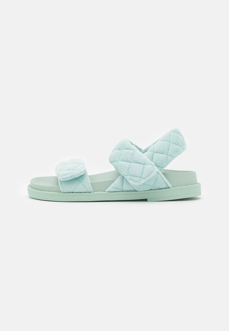 Monki Damen Riemensandalette - Turquoise Light 2 Monki Damen Riemensandalette - Turquoise Light – Bild 2