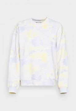Monki Damen Sweatshirt - Pink Dusty Light Pastel Tiedye -Monki Verkäufe 2022 ad477105151e40bf8be7ea84d2199c45