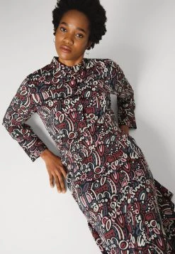 Monki Damen Blusenkleid - Black -Monki Verkäufe 2022 ae160a9f58a64e53aa85de3e8b505e1d