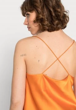 Monki Damen Top - Orange -Monki Verkäufe 2022 af49c5b46a214d1f9ca6b6181529ade2