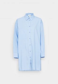 Monki Damen Hemdbluse - Blue Solid 8 Monki Damen Hemdbluse - Blue Solid -Monki Verkäufe 2022 b046fdb9b74a448789c89274f01bea61