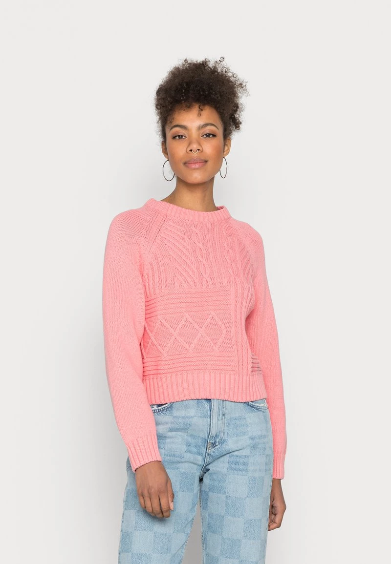 Monki Strickpullover - Pink Light | Damen 1 Monki Strickpullover - Pink Light | Damen