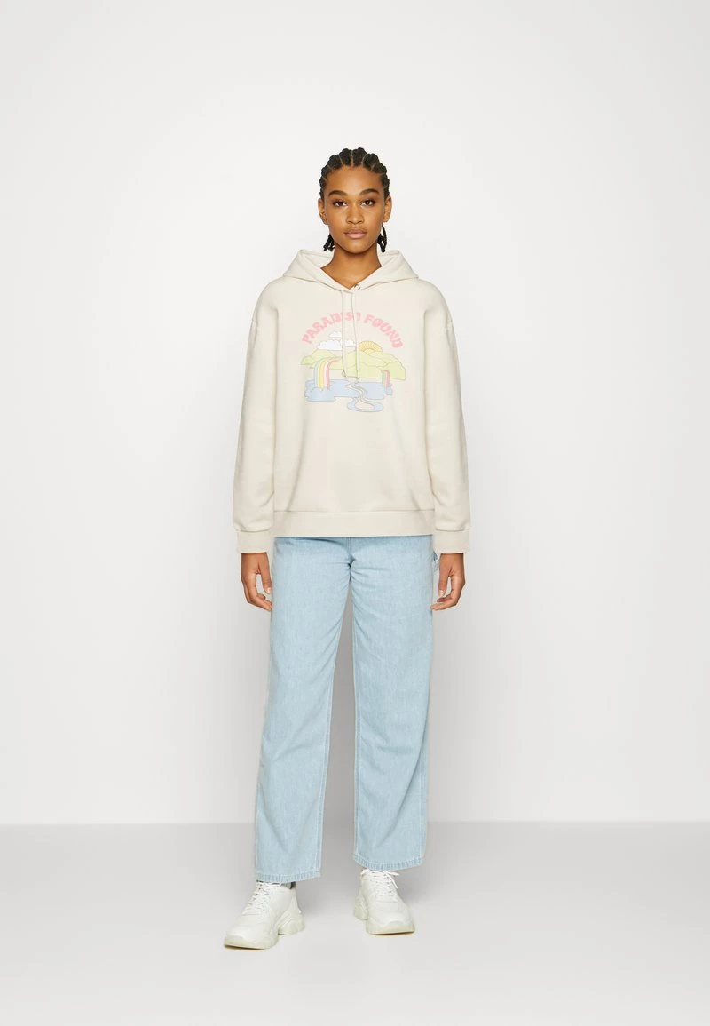 Monki Damen Sweatshirt - Off White 2 Monki Damen Sweatshirt - Off White – Bild 2