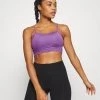 Monki Damen SPORT SINGLET - Top - Lilac Purple Medium