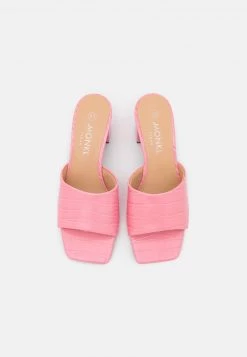 Monki Damen Pantolette Hoch - Pink Light -Monki Verkäufe 2022 b349d031a16448f793952e54d3af2f79
