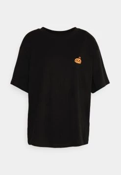 Monki Damen T-Shirt Print - Black -Monki Verkäufe 2022 b4dbc5b454354749a7d3a0bcf84b6226