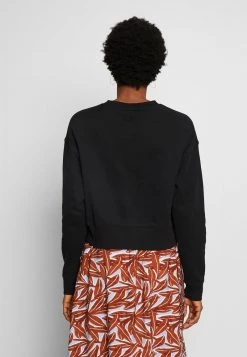 Monki Damen Sweatshirt - Black -Monki Verkäufe 2022 b6c0bbd402da464e8c99b3162037581e