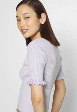 Monki Damen Strickjacke - Lilac -Monki Verkäufe 2022 b6c4981de12a43aab00fd16eb7a9390e