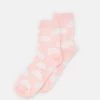 Monki Damen 2 PACK - Socken - Pink