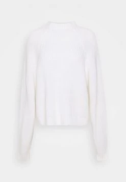 Monki Damen Strickpullover - White -Monki Verkäufe 2022 b897b70cda6647099e33008b0292f18d