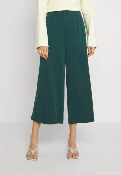 Monki Stoffhose - Green Dark | Damen