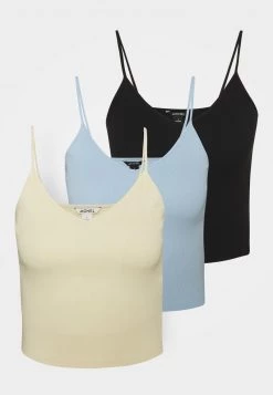 Monki Damen 3 PACK - Top - Black Solid/blue Dusty Light Solid/yellow -Monki Verkäufe 2022 ba0fa4d503a046fb8e4d37164144a05e