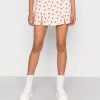 Monki Minirock - Strawberrycheck | Damen