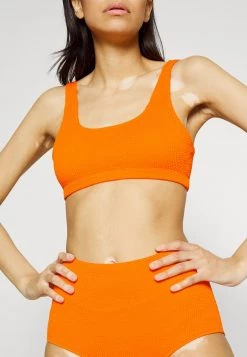 Monki Damen Bikini-Top - Orange Bubbly -Monki Verkäufe 2022 ba22449fbc2c4c3abc076eb0692a070c