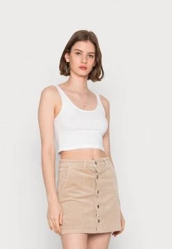 Monki Top - Blue Light/white | Damen -Monki Verkäufe 2022 baf2faa408654fcd8d99165c9ce53cc9