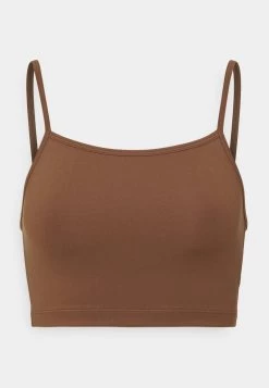 Monki Damen SPORT SINGLET - Top - Brown Medium Dusty