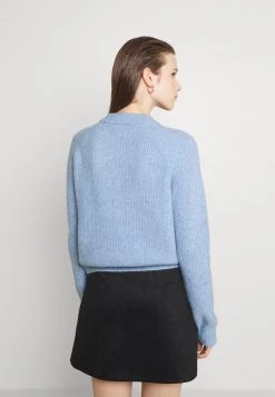 Monki Damen Strickpullover - Blue Light -Monki Verkäufe 2022 bbb0aad8498642e18dba5aa12bc51353