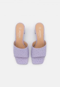 Monki Damen Pantolette Hoch - Lilac Purple Dusty Light -Monki Verkäufe 2022 bc3812f2897a47869c9cd3bb6c8a8ede