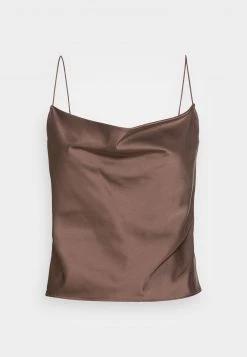 Monki Damen Top - Mole Dark Brun -Monki Verkäufe 2022 bc69cacce0064f01bccd69f944e4b86a