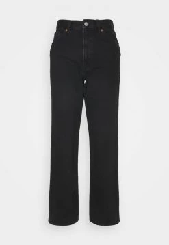 Monki Damen Jeans Straight Leg - Black Dark -Monki Verkäufe 2022 bcd1e48164aa4183abd76f6b21d92465