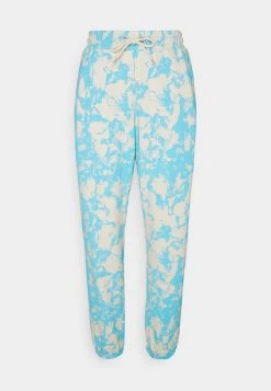 Monki KARDI CUFF TROUSERS - Jogginghose - Blue | Damen