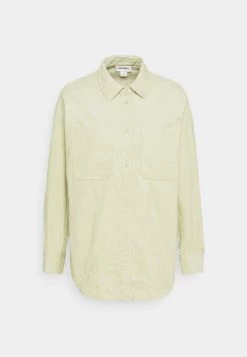 Monki Damen Hemdbluse - Green Solid -Monki Verkäufe 2022 be7f4f393eee487ba763eb4a4cb89270