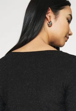 Monki OLLE - Langarmshirt - Black Dark | Damen -Monki Verkäufe 2022 bea5cf456d2a4b6a843cb26992788bcc