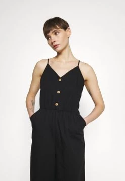 Monki Damen Jumpsuit - Black Dark -Monki Verkäufe 2022 bf3ddf68689540e4ac8554ef8a8120c0