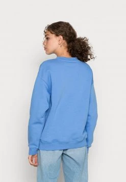 Monki Sweatshirt - Blue Dark Seoul Print | Damen -Monki Verkäufe 2022 bf46e4ce1b6e442ca36bff95c2829e6f