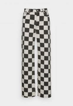 Monki Jeans Relaxed Fit - White Light Check | Damen -Monki Verkäufe 2022 bf4e67c5aebf4704ab0498993278fa86