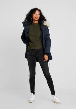 Monki Damen Strickpullover - Khaki -Monki Verkäufe 2022 bf9ad3775f7b453093559543b68f2753