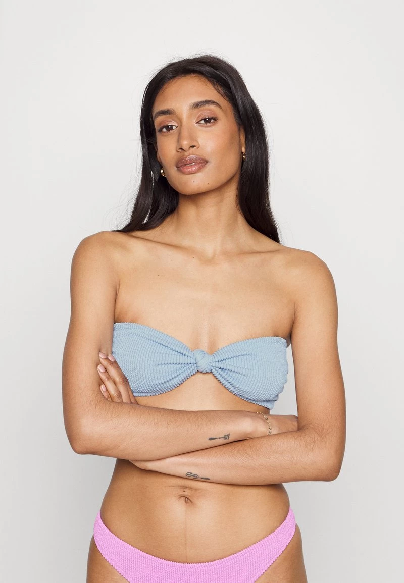 Monki Damen Bikini-Top - Blue Bubbly 4 Monki Damen Bikini-Top - Blue Bubbly – Bild 4