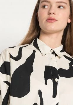 Monki Damen Hemdbluse - White/dusty Light -Monki Verkäufe 2022 c0ddf69884314df09135f23c00a7a65a