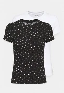 Monki Damen T-Shirt Print - White -Monki Verkäufe 2022 c1626c5bab7a4dea98e67fc5176e6522