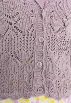 Monki Damen Strickjacke - Purple -Monki Verkäufe 2022 c18b62061e9b4b03857d1224dcc5daa5