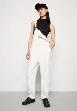Monki Damen Latzhose - White Light -Monki Verkäufe 2022 c25cfd4ba8bf4845abcc626a89108689