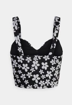 Monki 2 PACK - Top - Black Dark/white | Damen -Monki Verkäufe 2022 c46b5468c1464ed8981879100c33136f