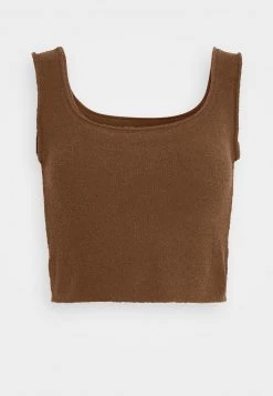Monki SAY - Top - Brown | Damen -Monki Verkäufe 2022 c486881f16704dbea1b336f5ab8b811f
