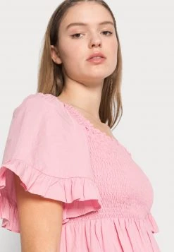 Monki Damen Freizeitkleid - Pink Solid -Monki Verkäufe 2022 c61339e911de4942a571f4beb820f224