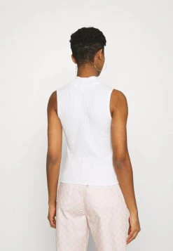 Monki Damen Top - Black Dark/white Light -Monki Verkäufe 2022 c695e47db55f43bf8db92bd0d94f2786