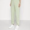 Monki Damen Jogginghose - Green Dusty Light