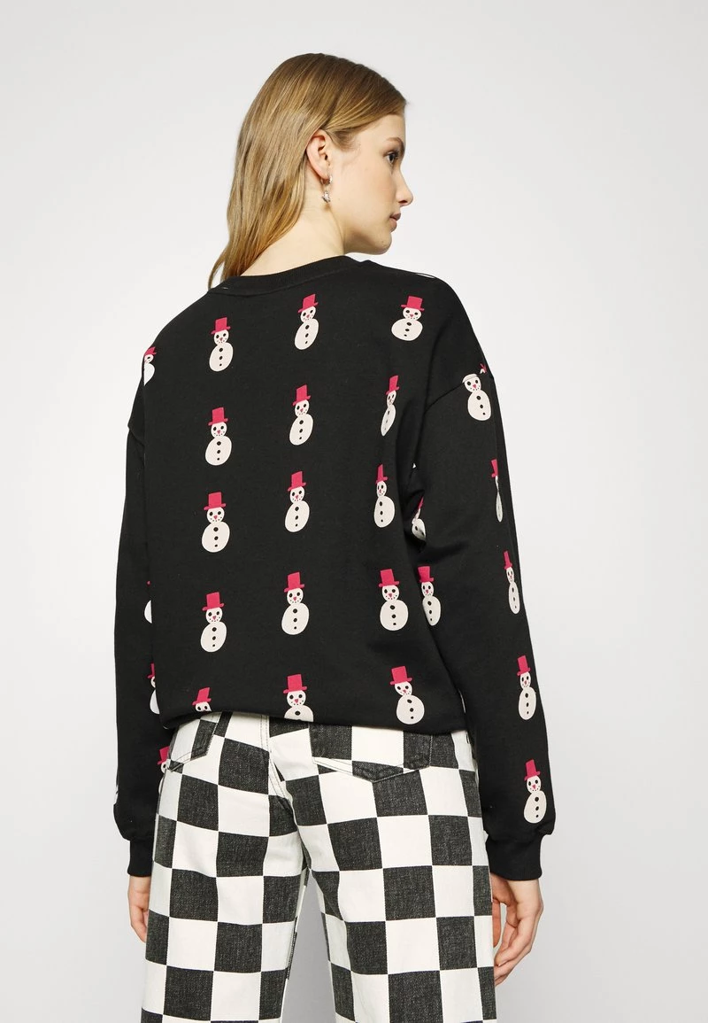 Monki Sweatshirt - Black | Damen 3 Monki Sweatshirt - Black | Damen – Bild 3